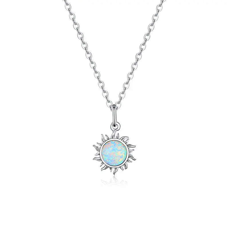 Collier Soleil Apollo  Argent Sterling 925