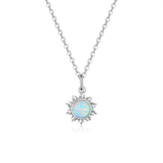 Collier Soleil Apollo  Argent Sterling 925