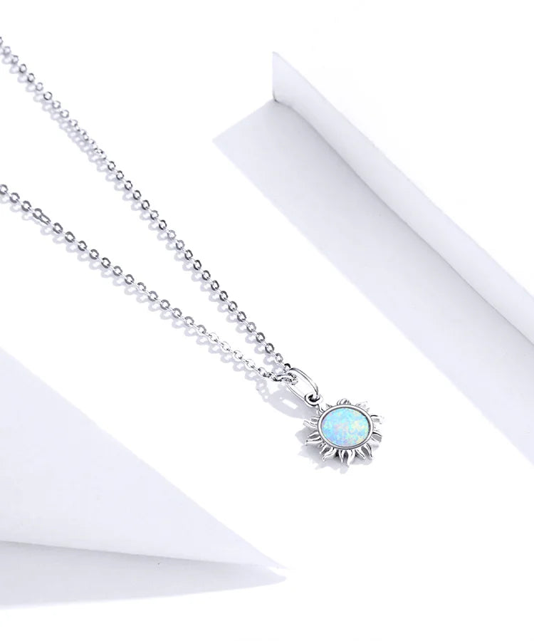 Collier Soleil Apollo  Argent Sterling 925