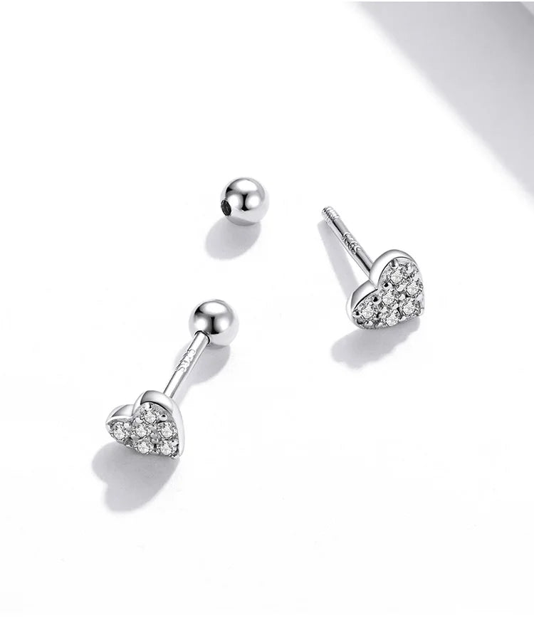 Boucles d’Oreilles Étoile Brillante  Argent Sterling 925