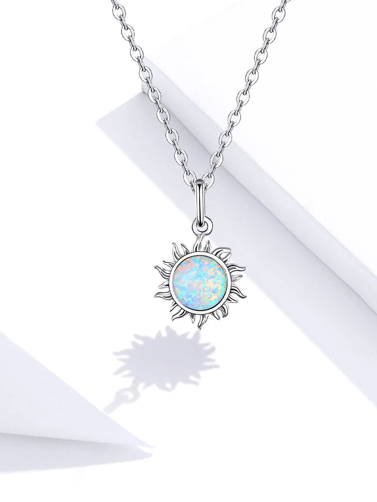 Collier Soleil Apollo  Argent Sterling 925