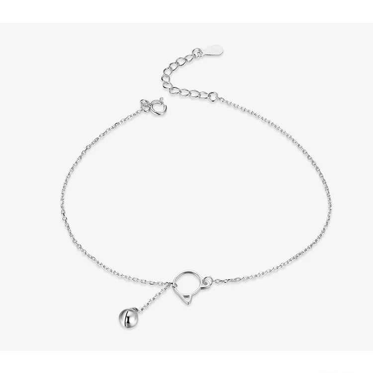 Bracelet de Cheville Argent sterling 925