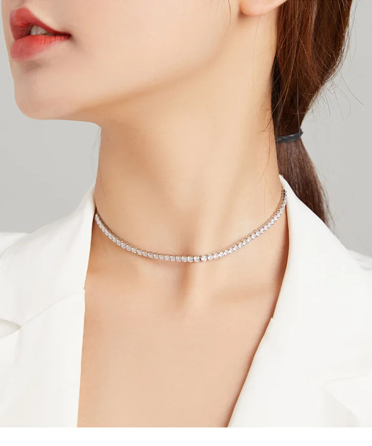 Collier Choker Élégance Scintillante