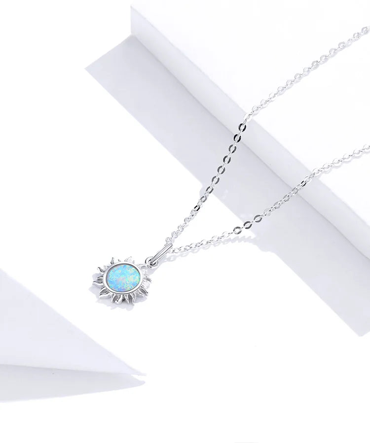 Collier Soleil Apollo  Argent Sterling 925