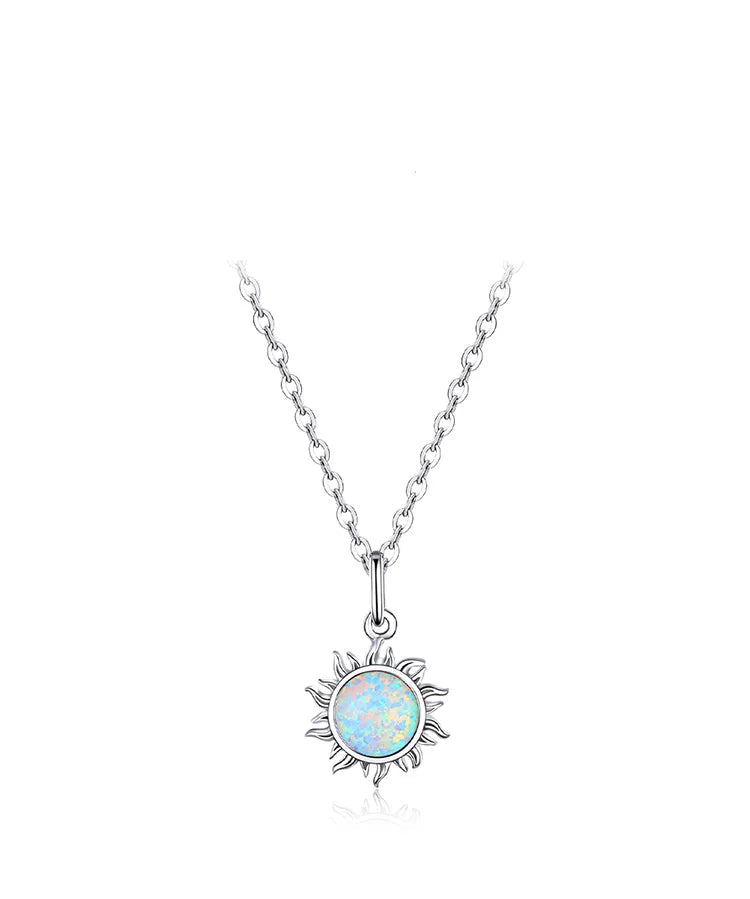 Collier Soleil Apollo  Argent Sterling 925