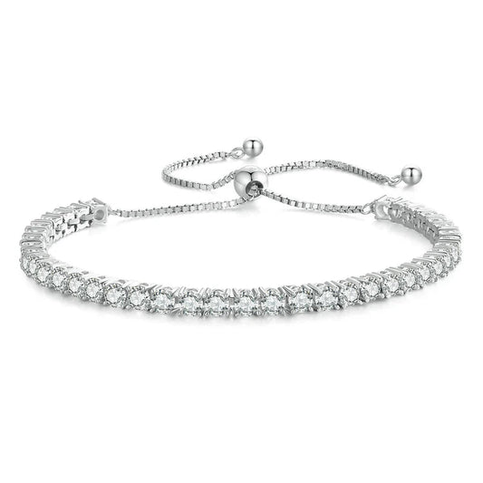 Bracelet Sparkling en Moissanite VVS1