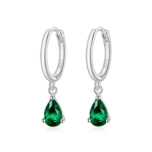 Boucles d’Oreilles Goutte d’Eau Argent Sterling 925