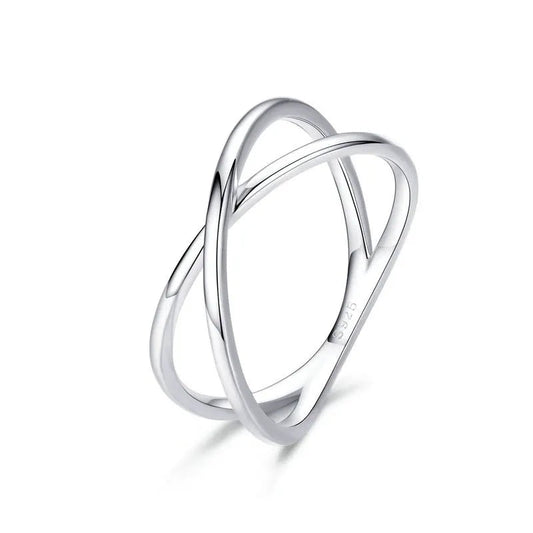 Bague Croix Minimaliste – Argent Sterling 925