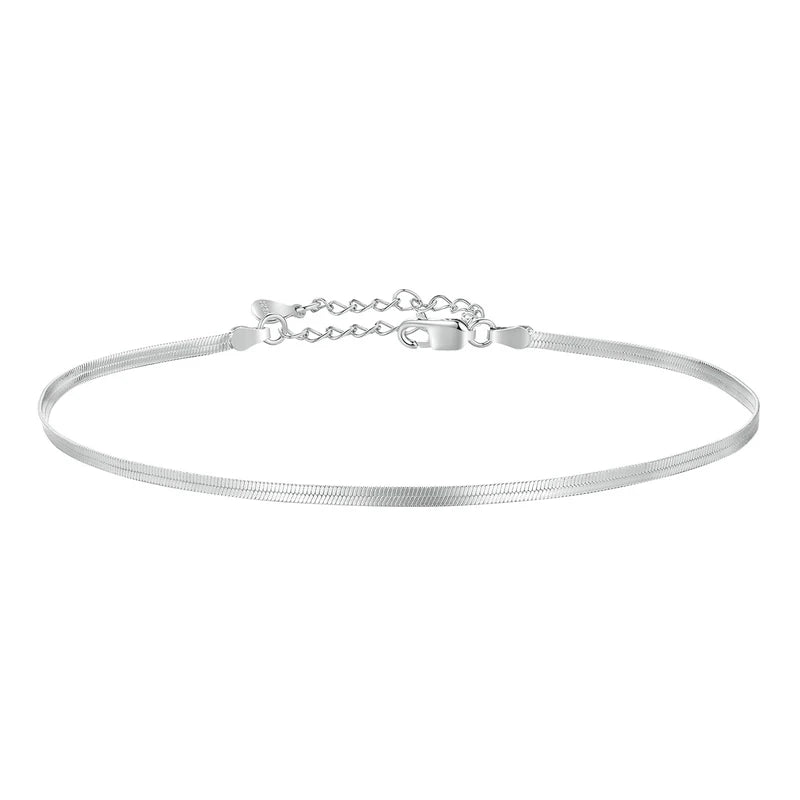 Bracelet de Cheville en Argent 925